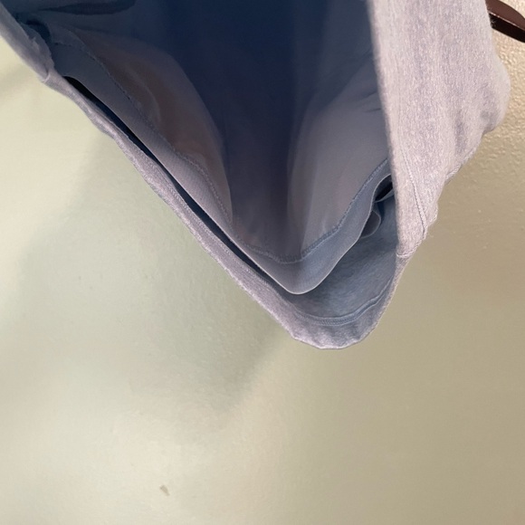 • light support heather blue running top • - Picture 3 of 6